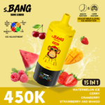 BANG LEADER 450K 450000 Puffs 15 in 1 Taste Disposable Vape Adjustable Ice LED Display Rechargeable Wholesale - Image 3