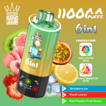 BANG LEADER 110K  Puffs 6 in 1 Flavor Disposable Vape Rechargeable LED Display Mesh Coil Wholesale - Image 6
