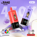 BANG LEADER 450K 450000 Puffs 15 in 1 Taste Disposable Vape Adjustable Ice LED Display Rechargeable Wholesale - Image 4
