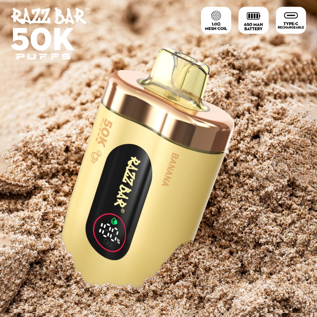 RAZZ BAR 50K – 50,000 Puffs Smart Display 16 flavor EU wholesale Online
