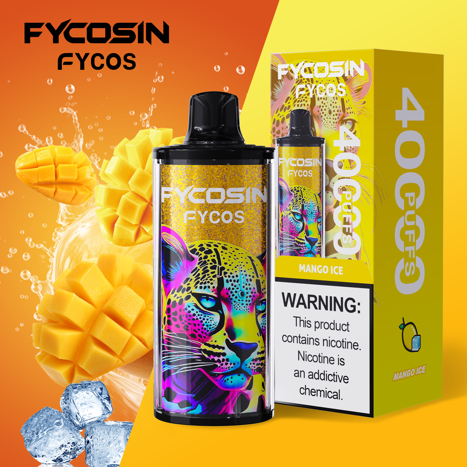FYCOS 40K Puffs FYCOS 40K Puffs Disposable Vape EU Warehouse Wholesale - Image 1