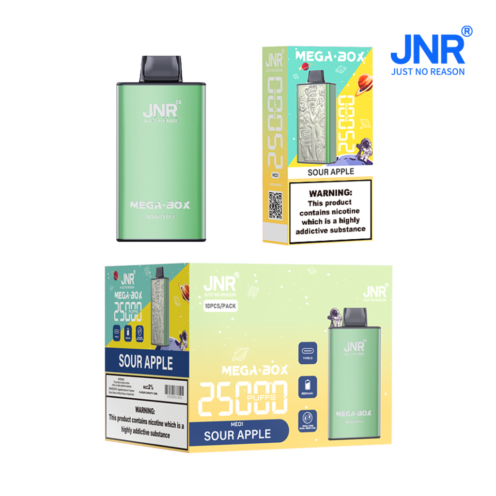 JNR Mega Box 25000 Disposable Vape big Puffs