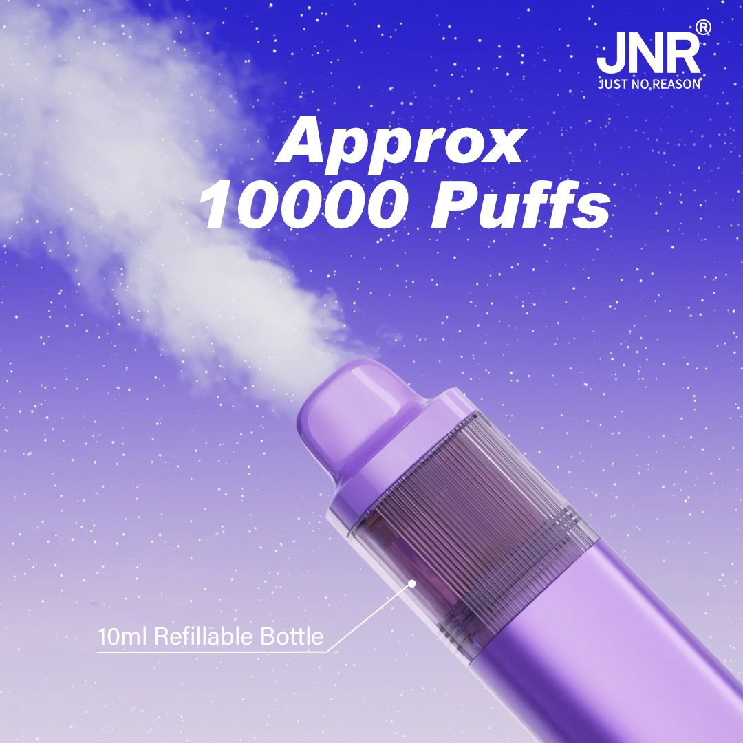 主图3-1.jpg JNR Fox 10000 Puffs Disposable Vape Prefilled Pod 10ml Rechargeable - Image 1