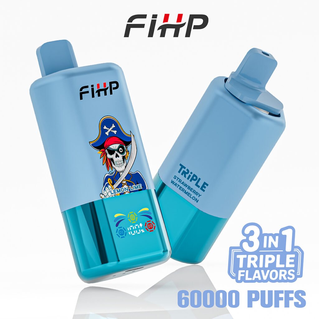 FIHP 60K Puffs Disposable Vape 3in1 Triple Flavor Wholesale