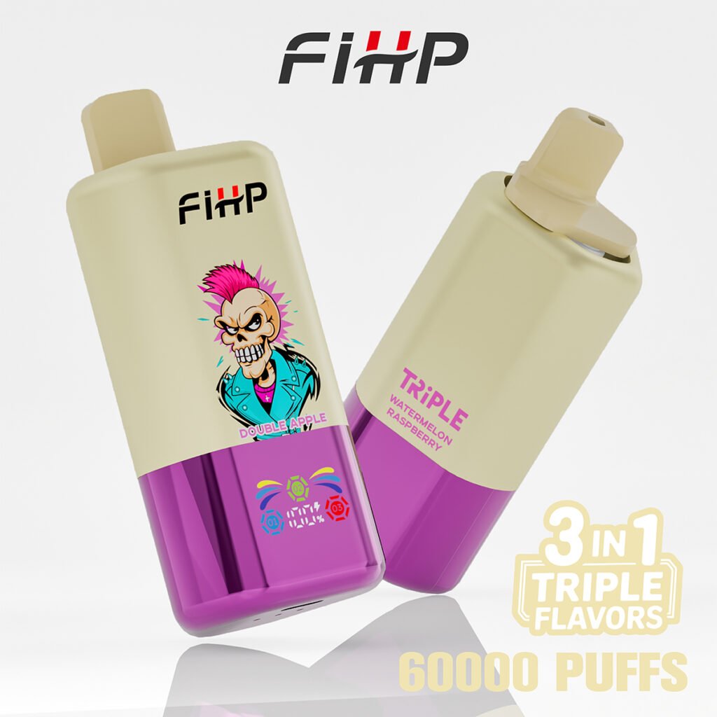 FIHP 60K Puffs Disposable Vape 3in1 Triple Flavor Wholesale