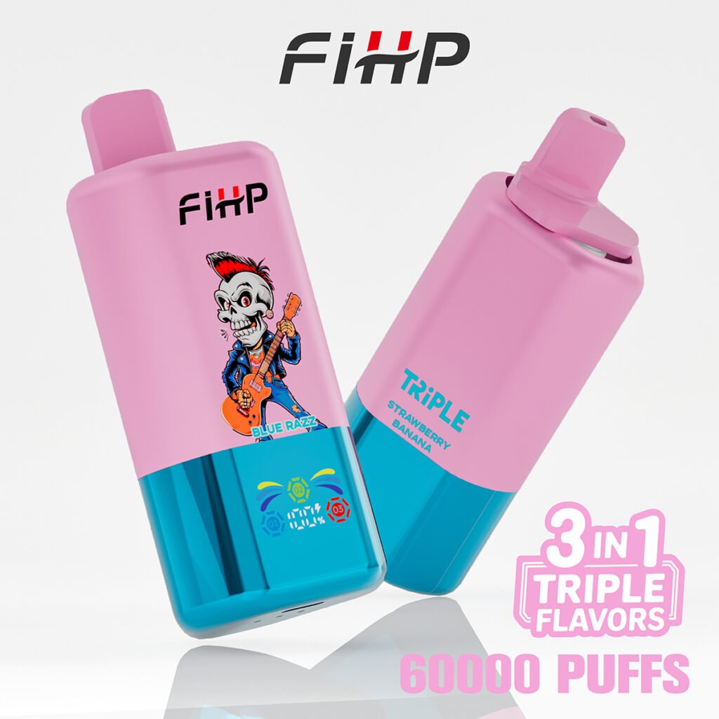 FIHP 60K Puffs Disposable Vape 3in1 Triple Flavor Wholesale