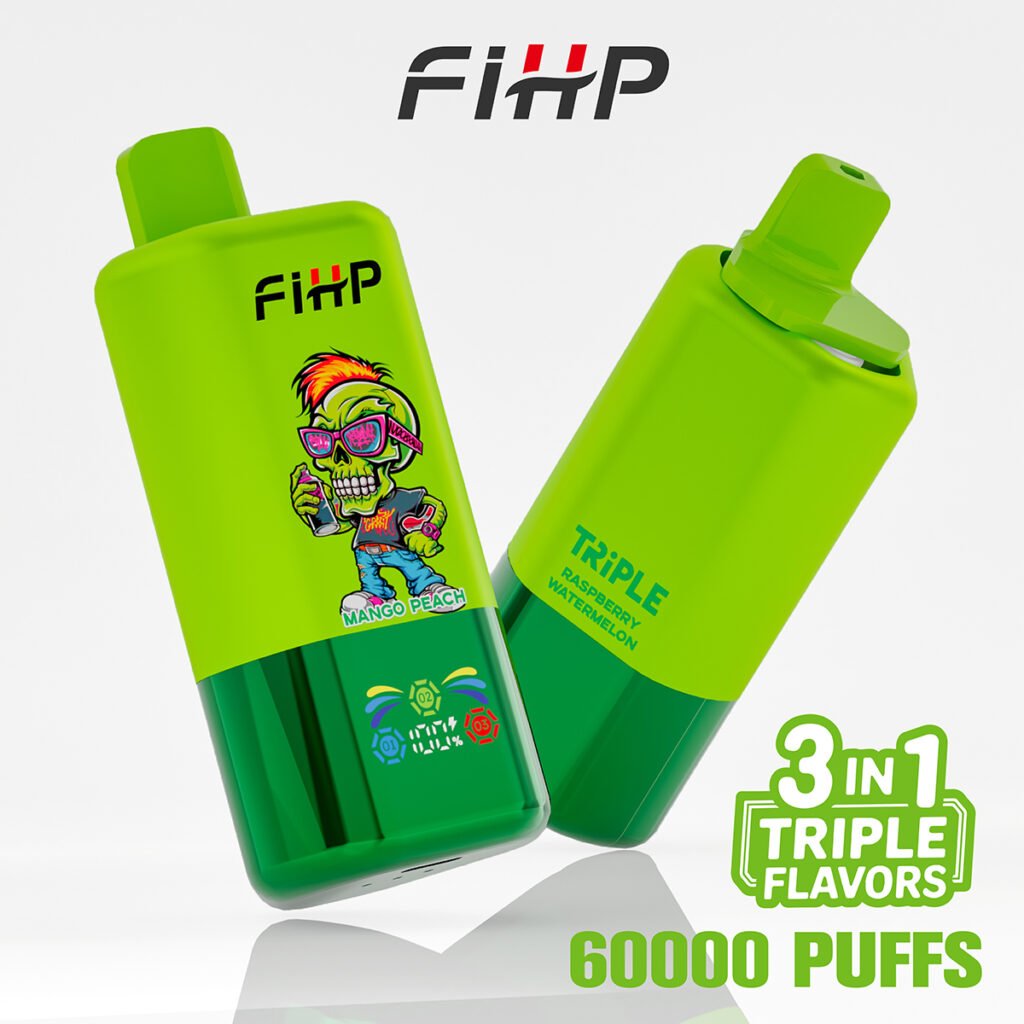 FIHP 60K Puffs Disposable Vape 3in1 Triple Flavor Wholesale
