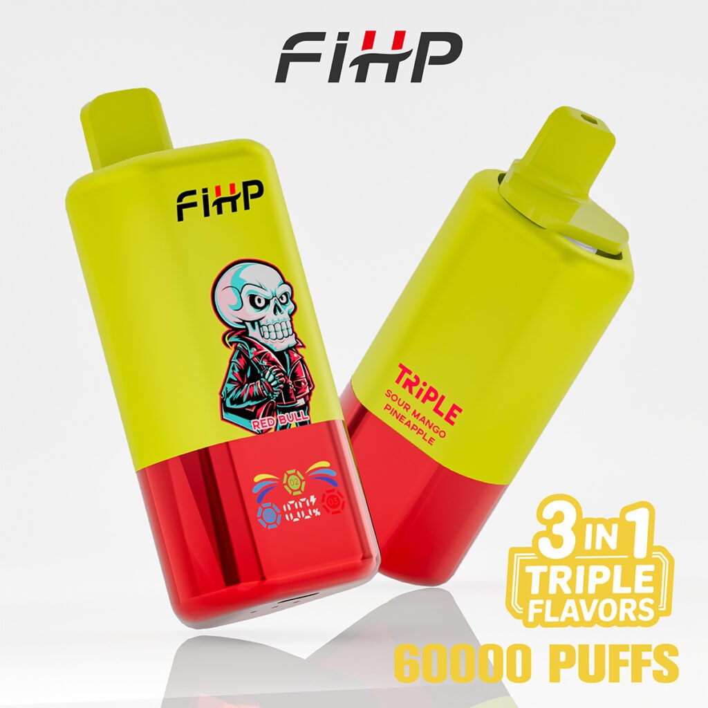 FIHP 60K Puffs Disposable Vape 3in1 Triple Flavor Wholesale