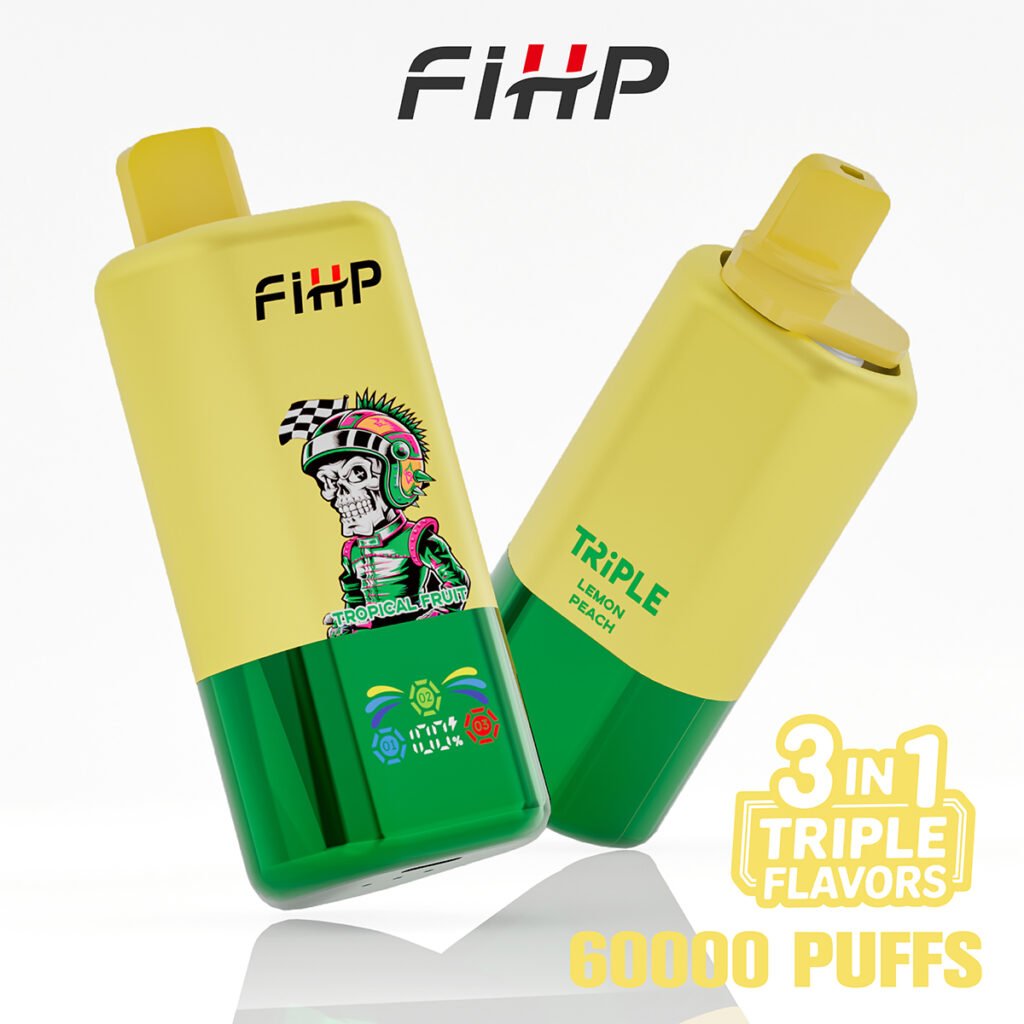 FIHP 60K Puffs Disposable Vape 3in1 Triple Flavor Wholesale