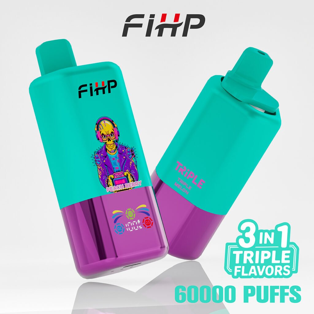 FIHP 60K Puffs Disposable Vape 3in1 Triple Flavor Wholesale
