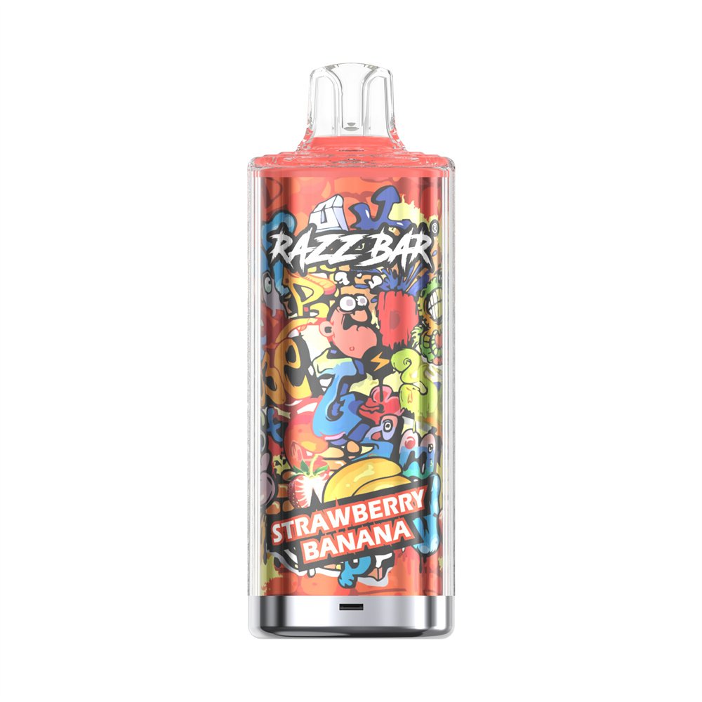 Razz Bar Disposable Vape 60000 Razz Bar 60K Puffs– 60000 Puffs Refillable Mesh Disposable Vape EU Wholesale - Image 1