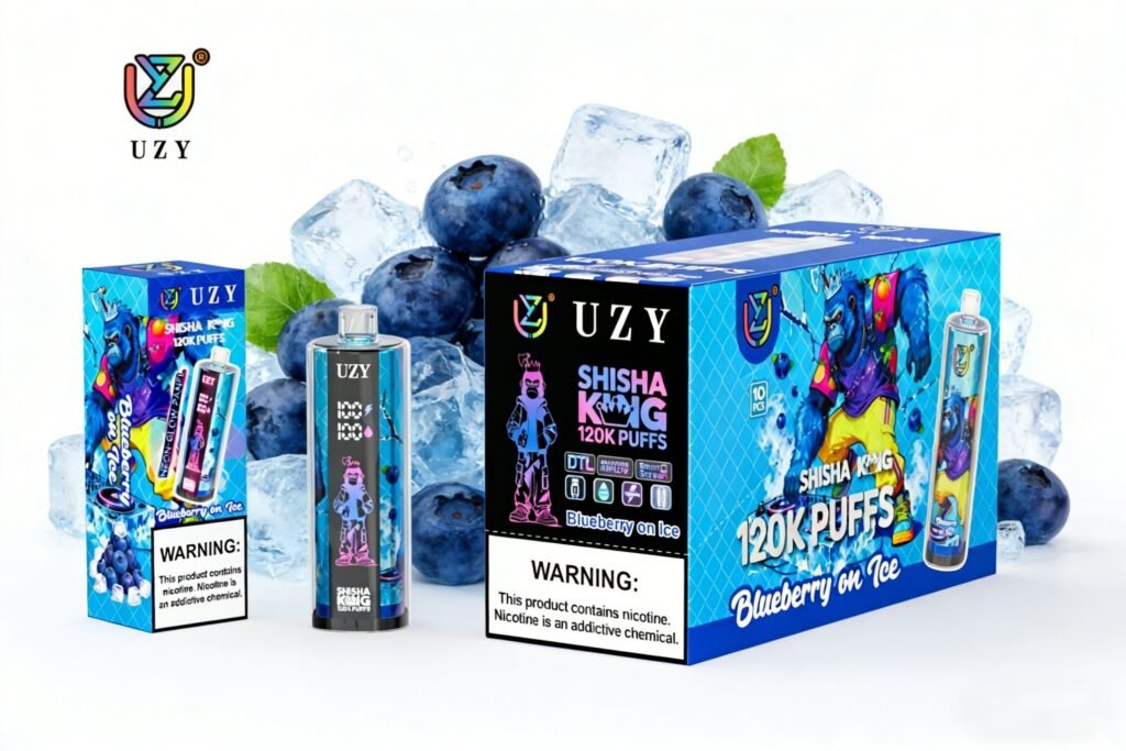 UZY Shisha Hookah King 120000 Puffs A New Direction for High-Capacity Shisha Vape