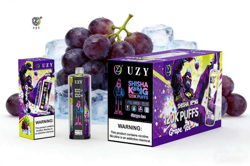 UZY Shisha Hookah King 120000 Puffs A New Direction for High-Capacity Shisha Vape