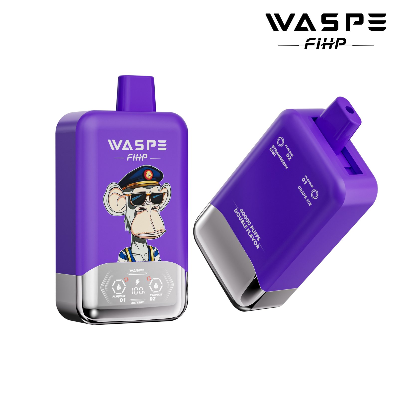 WASPE 40K Double Flavor Vape WASPE 40K Double Flavor Vape – 40000 Puffs 2-in-1 Disposable Wholesale - Image 1